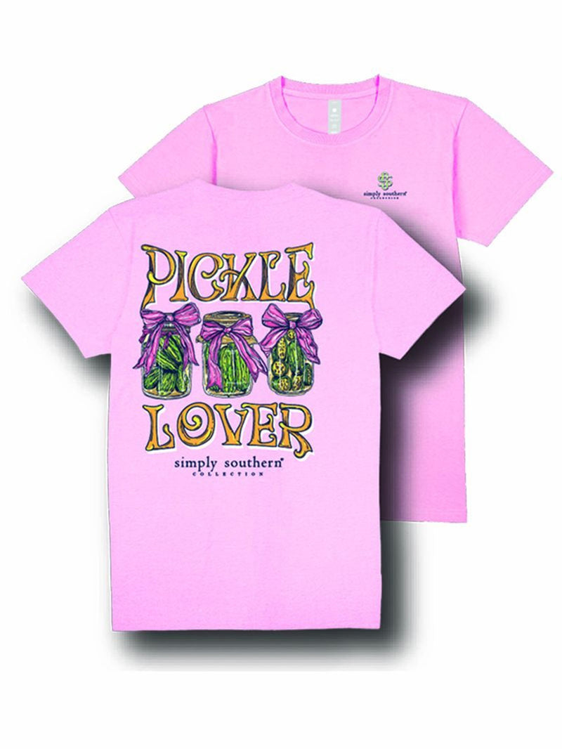 Pickle Lover Tee - Pink