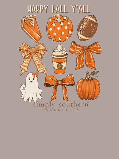 Happy Fall Y'All Women's Short Sleeve