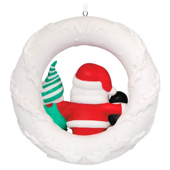 Wreath of Memories 2024 Porcelain Ornament