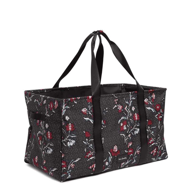 ReActive Large Car Tote - Perennials Noir Dot