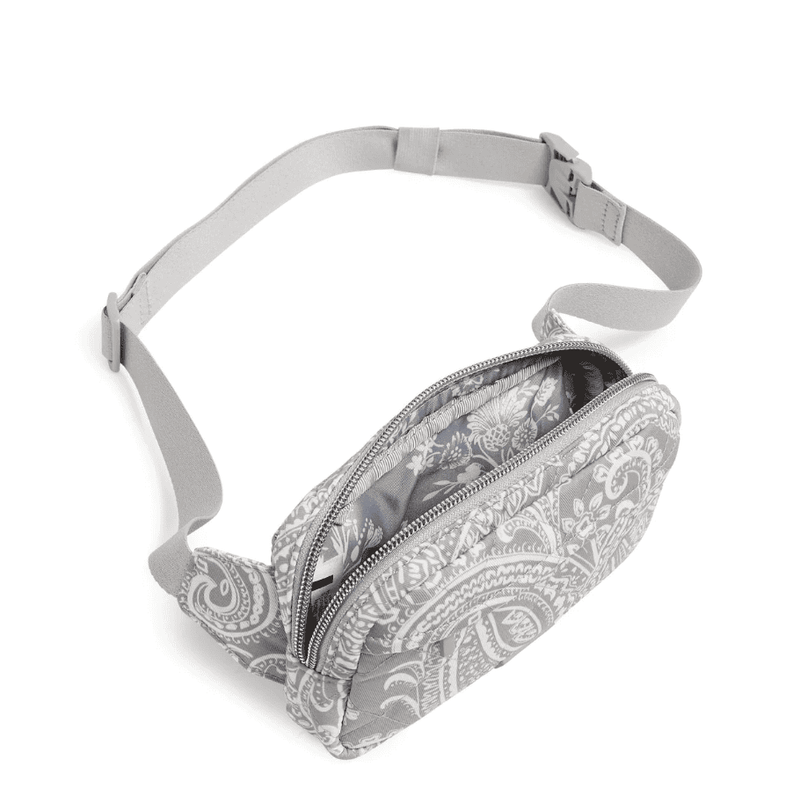 Mini Belt Bag - Cloud Gray Paisley