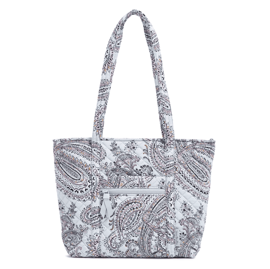 Small Vera Tote - Soft Sky Paisley