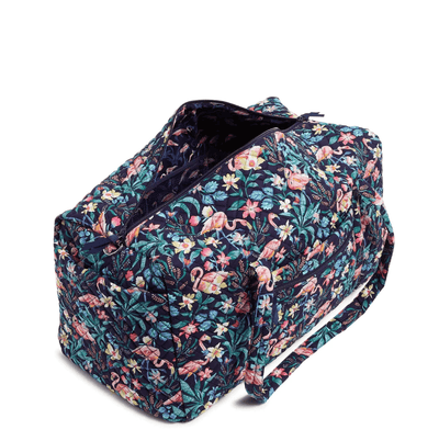 Large Travel Duffel - Flamingo Garden