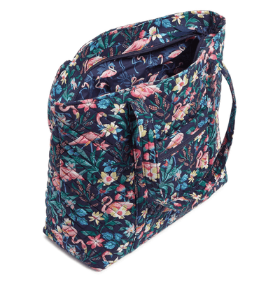 Vera Tote - Flamingo Garden