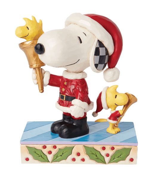 Santa Snoopy w Woodstock