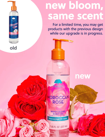 Moroccan Rose Moisturizing Shave Oil