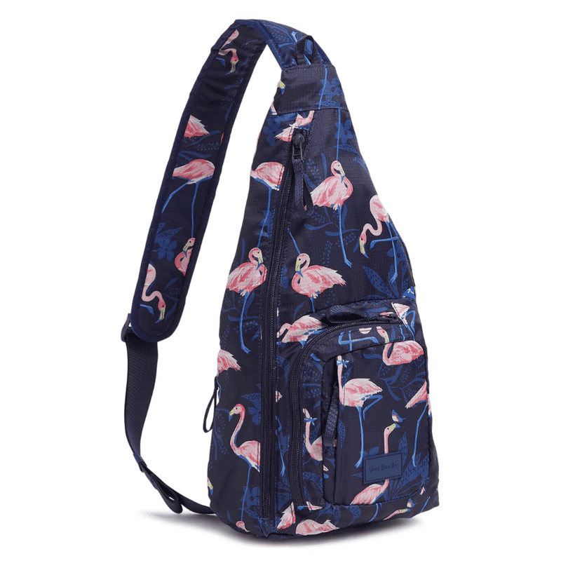 Sling Backpack - Flamingo Party