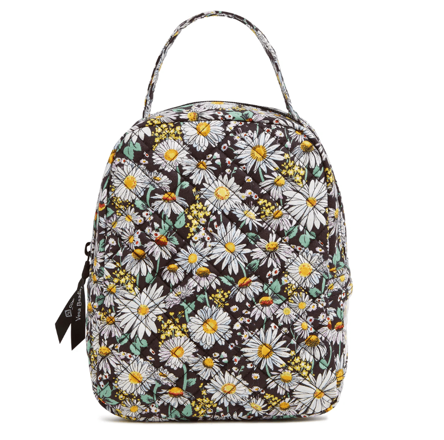 Lunch Bunch Bag - Daisies White