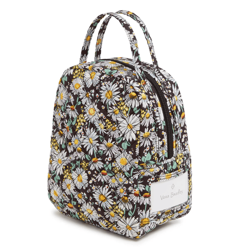 Lunch Bunch Bag - Daisies White