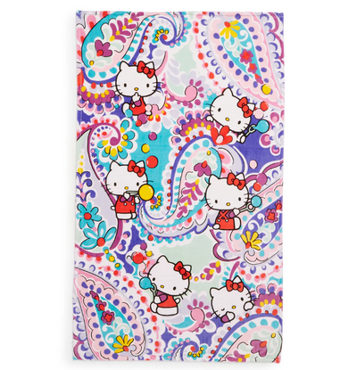 Hello Kitty Plush Throw Blanket -  Hello Kitty Paisley