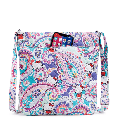 Hello Kitty® Triple Zip Hipster Crossbody Bag - Hello Kitty Paisley