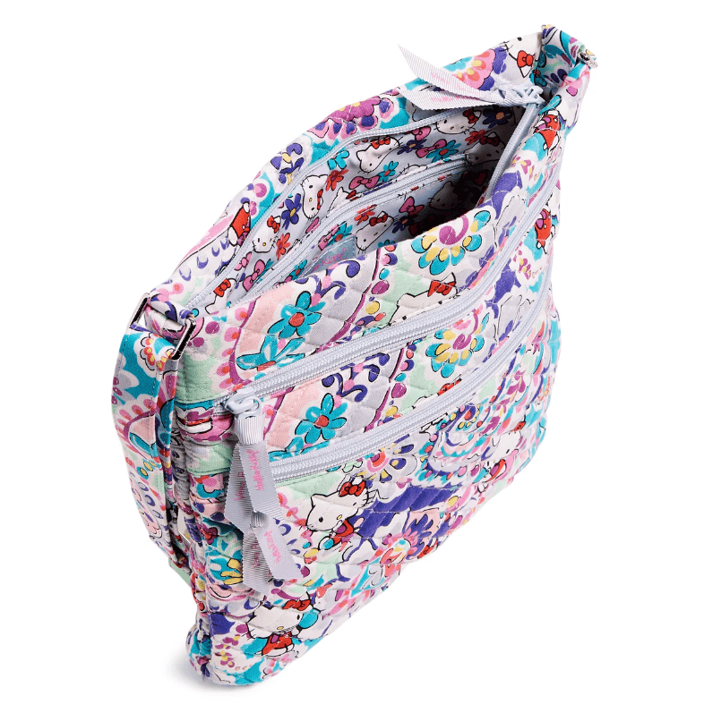 Hello Kitty® Triple Zip Hipster Crossbody Bag - Hello Kitty Paisley