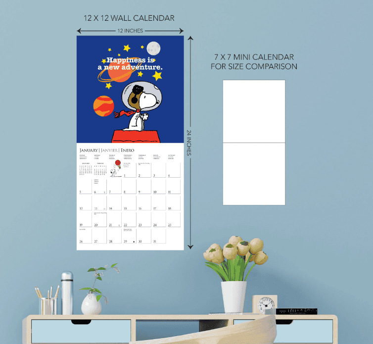 Peanuts 12 x 12 Wall Calendar