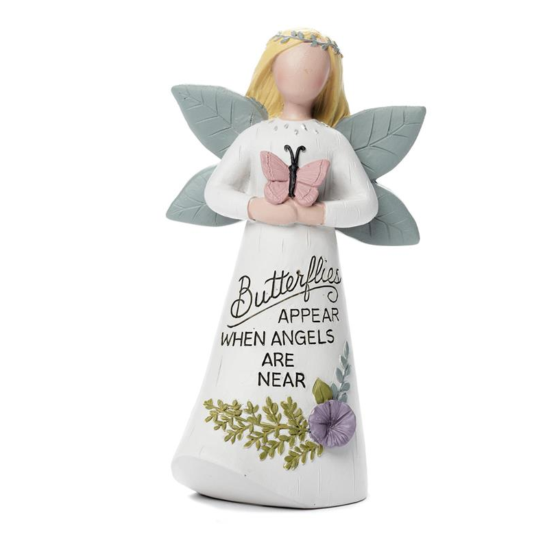 Garden Angel With Butterfly