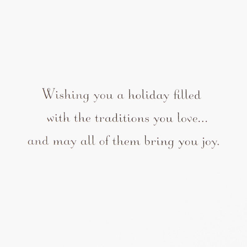 A Holiday Filled With Traditions Boxed Christmas Cards, Pack of 16