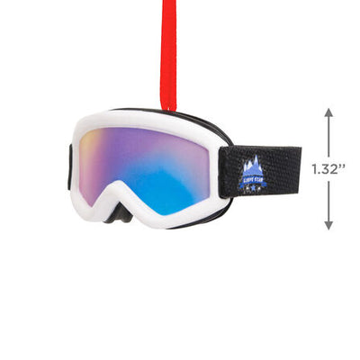 Slope Star Ski Goggles Hallmark Ornament