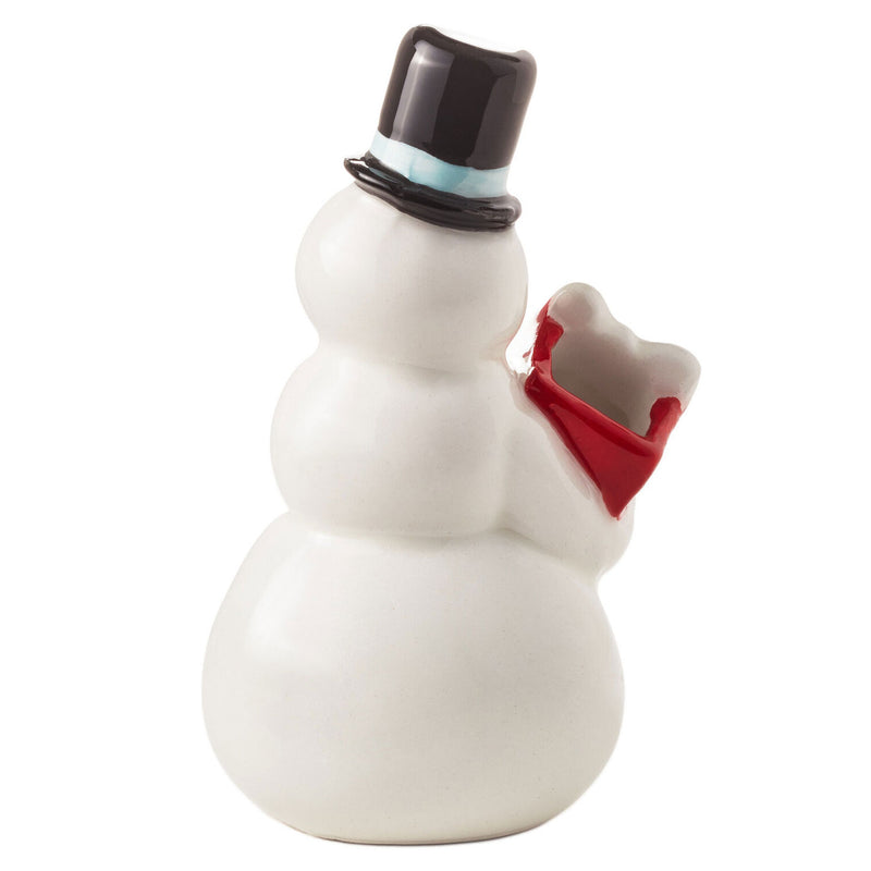 Smiling Snowman Toothpick Holder