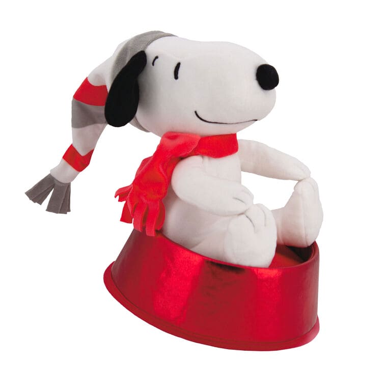 Peanuts® Plush Fabric Hallmark Tree Topper, 9.75"