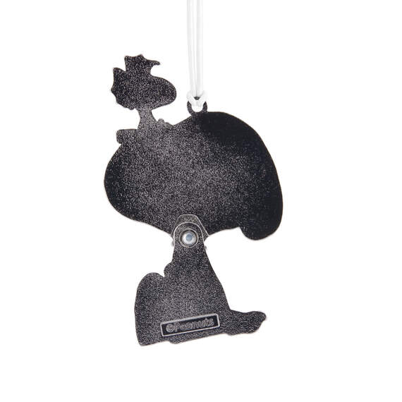 Peanuts® Snoopy and Woodstock Moving Metal Ornament