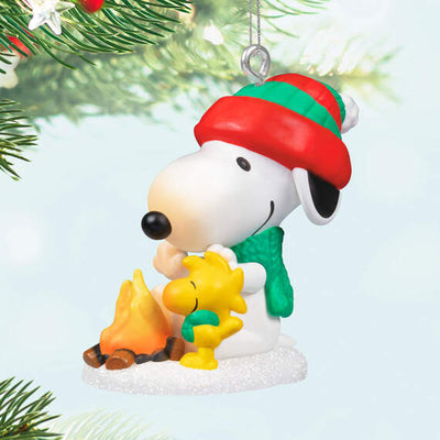 Mini Peanuts® Winter Fun With Snoopy Ornament, 1.02"