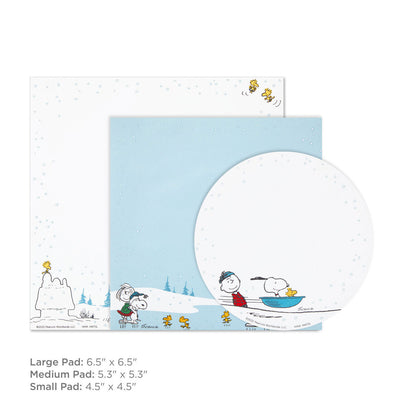 Peanuts Winter Fun Memo Pad Set