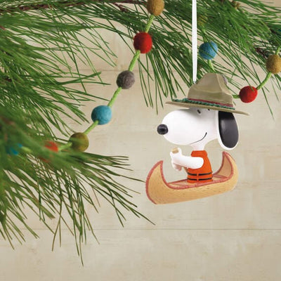 Peanuts® Snoopy in Canoe Ornament