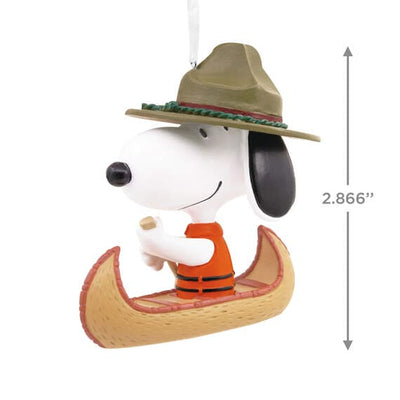 Peanuts® Snoopy in Canoe Ornament