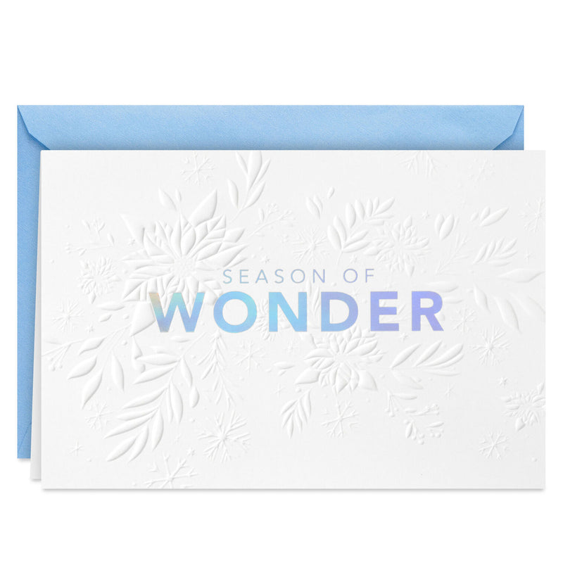 Snowflakes Season of Wonder Boxed Christmas Cards, Pack of 16