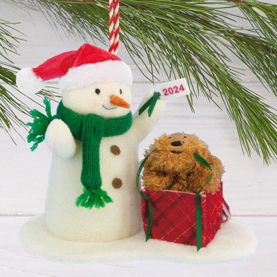 Wrapped Up In Christmas 2024 Fabric Hallmark Ornament