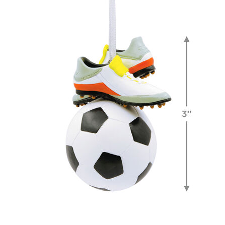 Soccer Ball and Cleats Hallmark Ornament