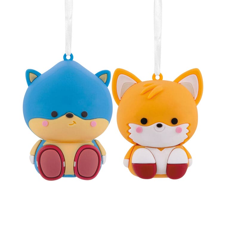 Sonic the Hedgehog™ and Tails Magnetic Hallmark Ornaments, Set of 2