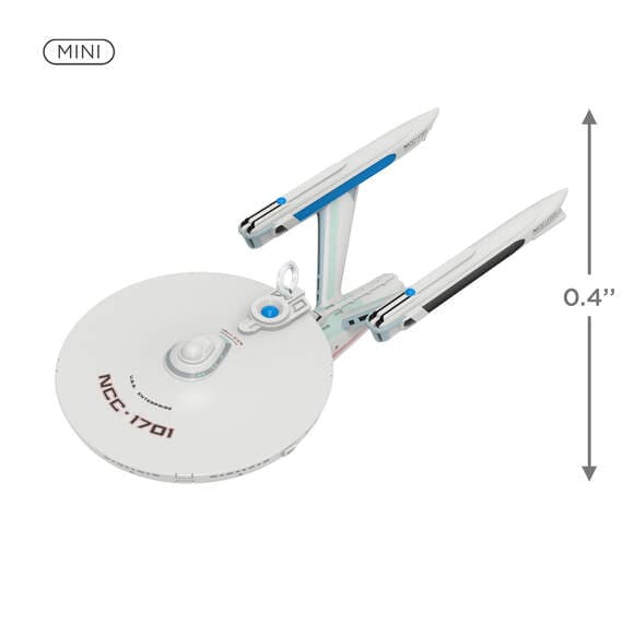 Mini Star Trek™: The Motion Picture U.S.S. Enterprise NCC-1701 Refit Ornament, 0.4"