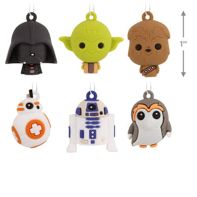 Mini Star Wars™ Shatterproof Ornaments, Set of 6