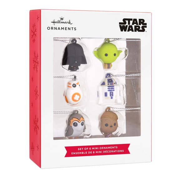 Mini Star Wars™ Shatterproof Ornaments, Set of 6