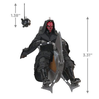 Star Wars: The Phantom Menace™ 25th Anniversary Darth Maul™ and Sith Probe Droid™ Ornaments, Set of 2