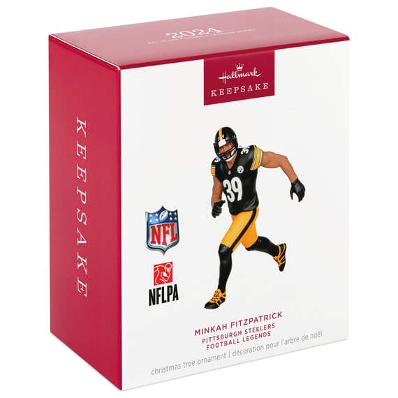 NFL Pittsburgh Steelers Minkah Fitzpatrick Football Legends Ornament