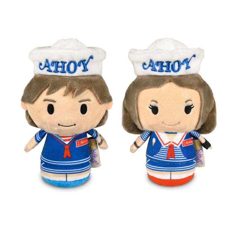 Netflix Stranger Things Steve and Robin Scoops Ahoy Plush, Set of 2