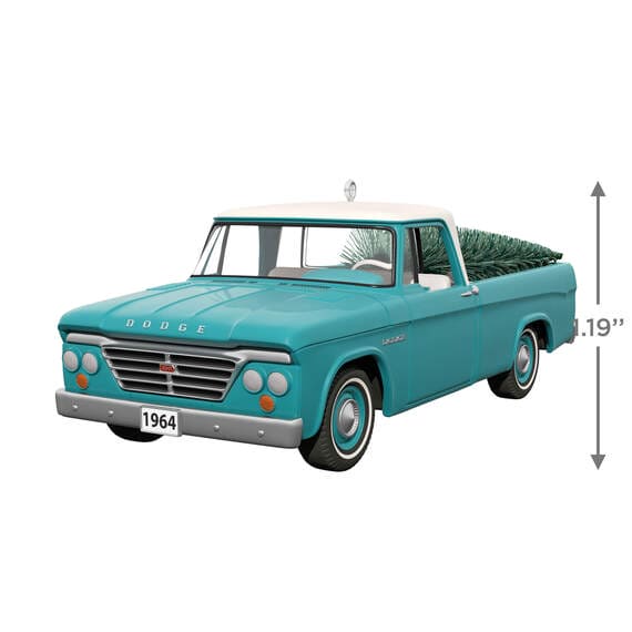 All-American Trucks 1964 Dodge D-100 2024 Metal Ornament