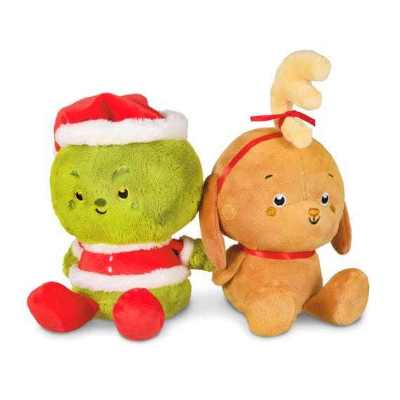 Dr. Seuss™ Grinch and Max Magnetic Plush Pair, 6"