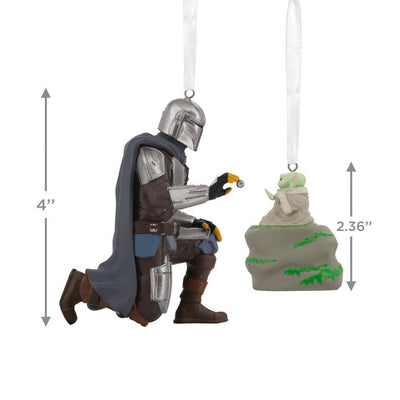 Star Wars: The Mandalorian™ and Grogu™ Hallmark Ornaments, Set of 2