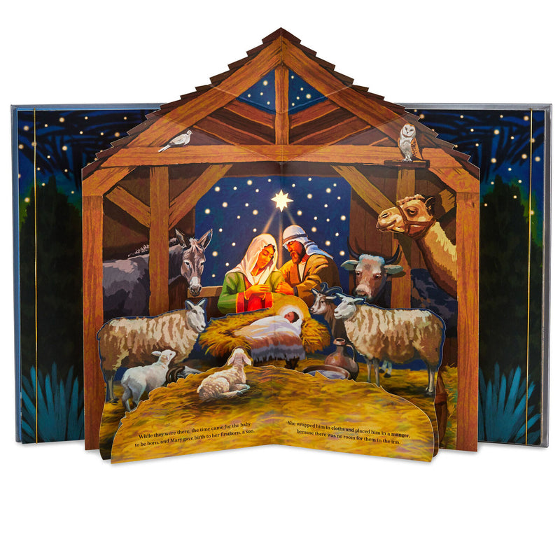 The Nativity Story Pop-Up Book With Light and Sound