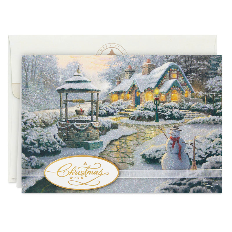 Thomas Kinkade Quiet Beauty Boxed Christmas Cards, Pack of 12