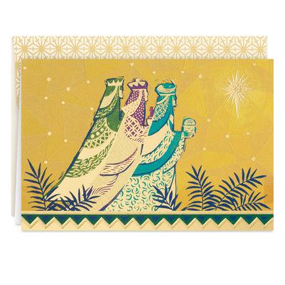 Three Wise Men Bearing Gifts Boxed Christmas Cards, Pack of 16