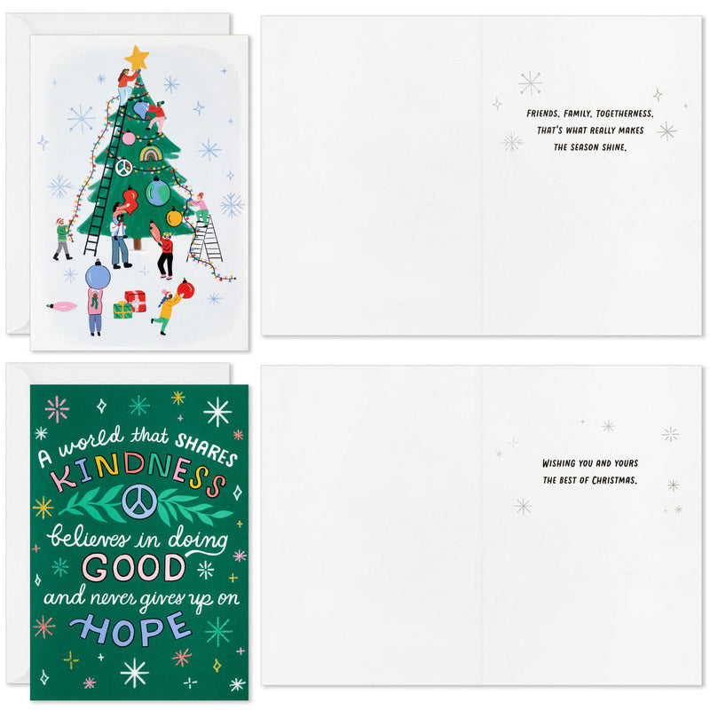 Togetherness at Christmas Boxed Christmas Cards Assortment, Pack of 16