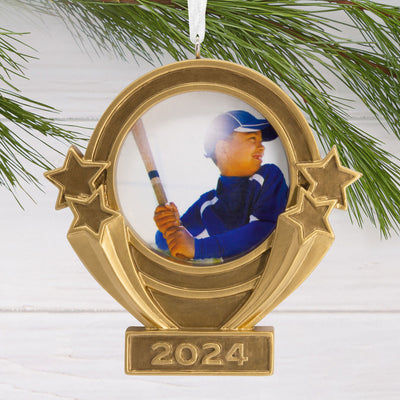 Trophy 2024 Photo Frame Hallmark Ornament