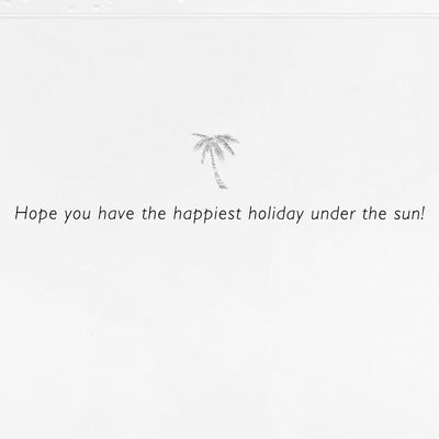 Tropical Sunset Boxed Christmas Cards, Pack of 16