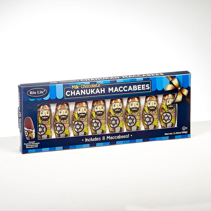 Set of 8 Milk Chocolate Maccabees Gift Box