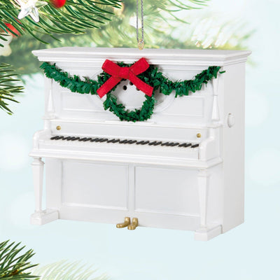 Joy to the World Piano Musical Ornament