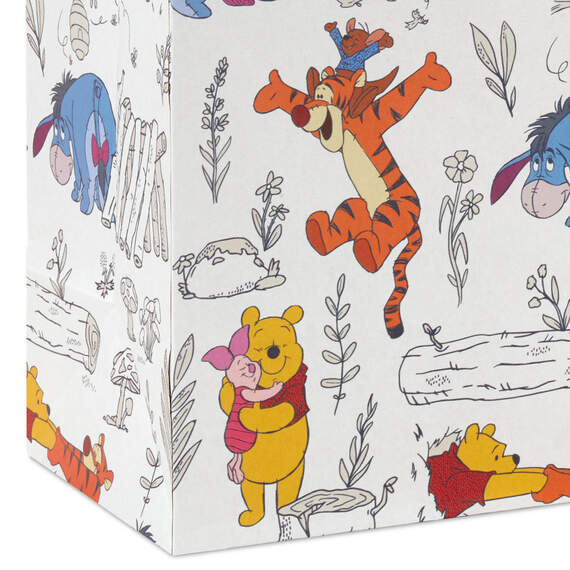 Disney Winnie the Pooh Friends Together Medium Gift Bag 9.6"