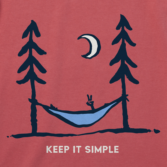 Keep it Simple Peace Hammock Crusher Vee Women&